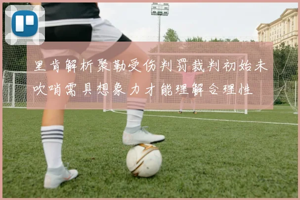 里肯解析聚勒受伤判罚裁判初始未吹哨需具想象力才能理解合理性